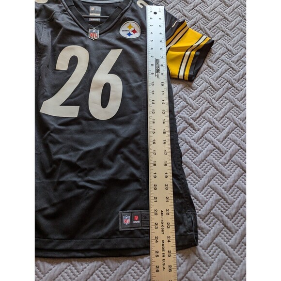 Pittsburgh Steelers NFL Black #26 LeVon Bell jersey  SZ Youth Medium - Picture 9 of 11
